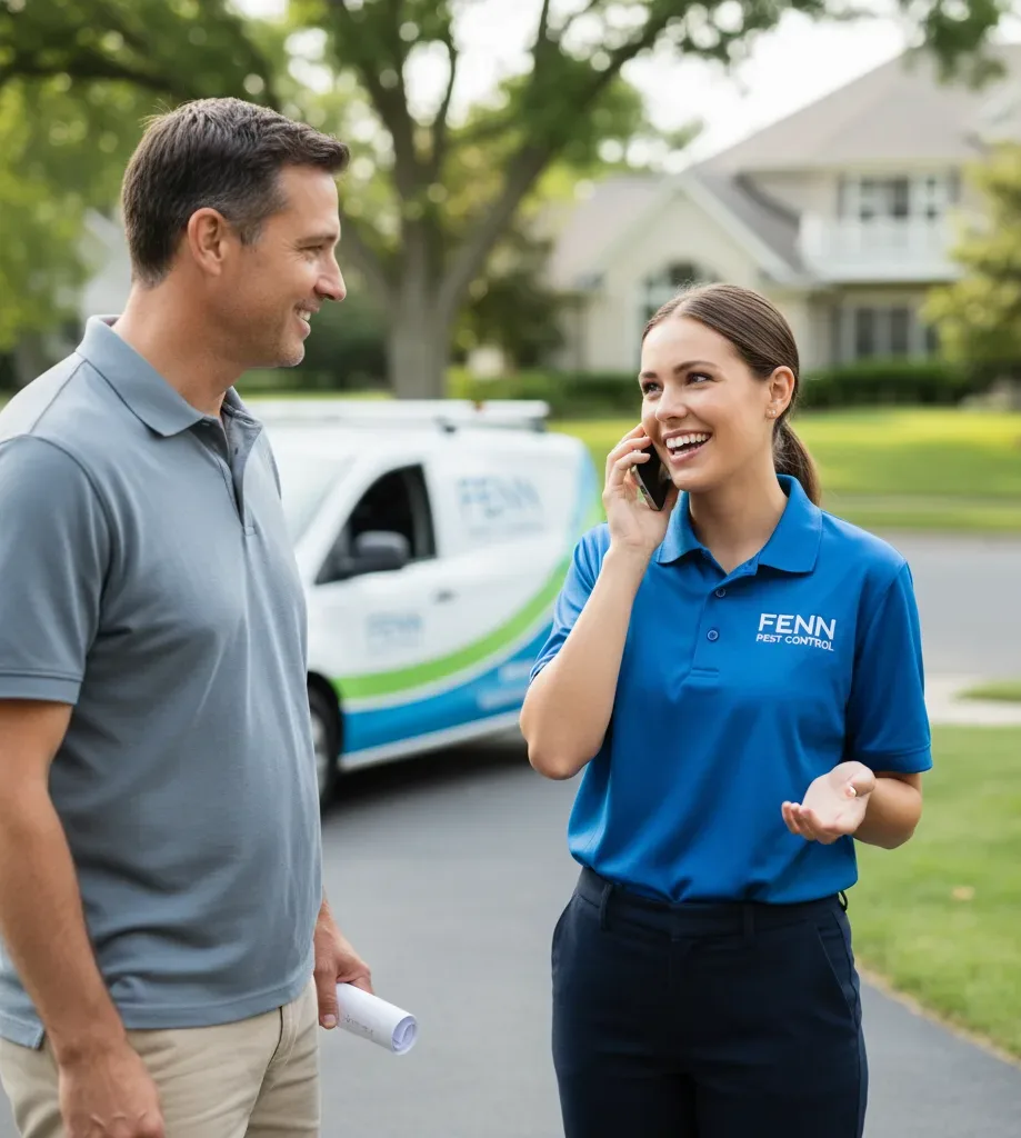 Fenn Pest Control customer support in Haleyville